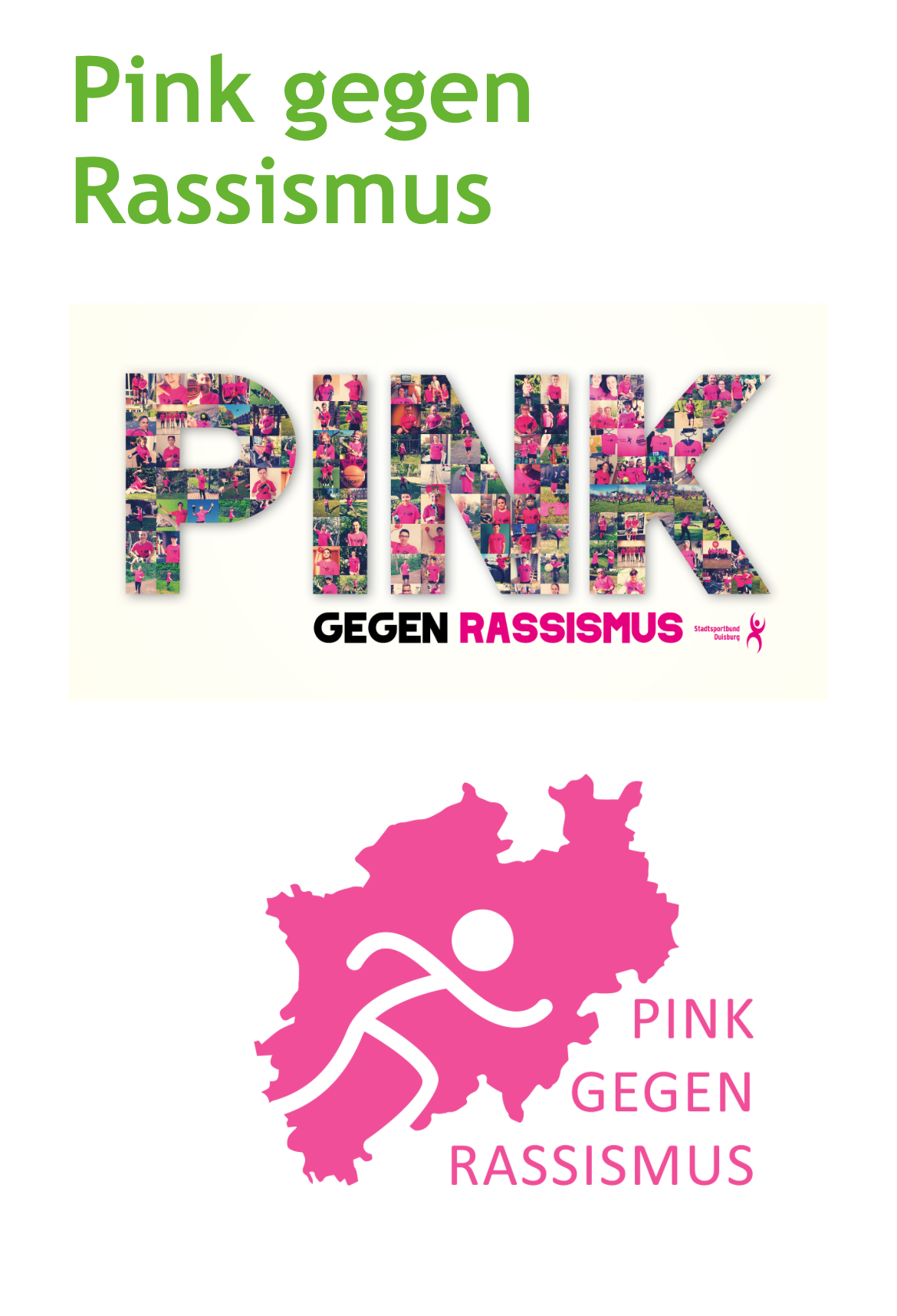 Pink gegen Rassismus 2024